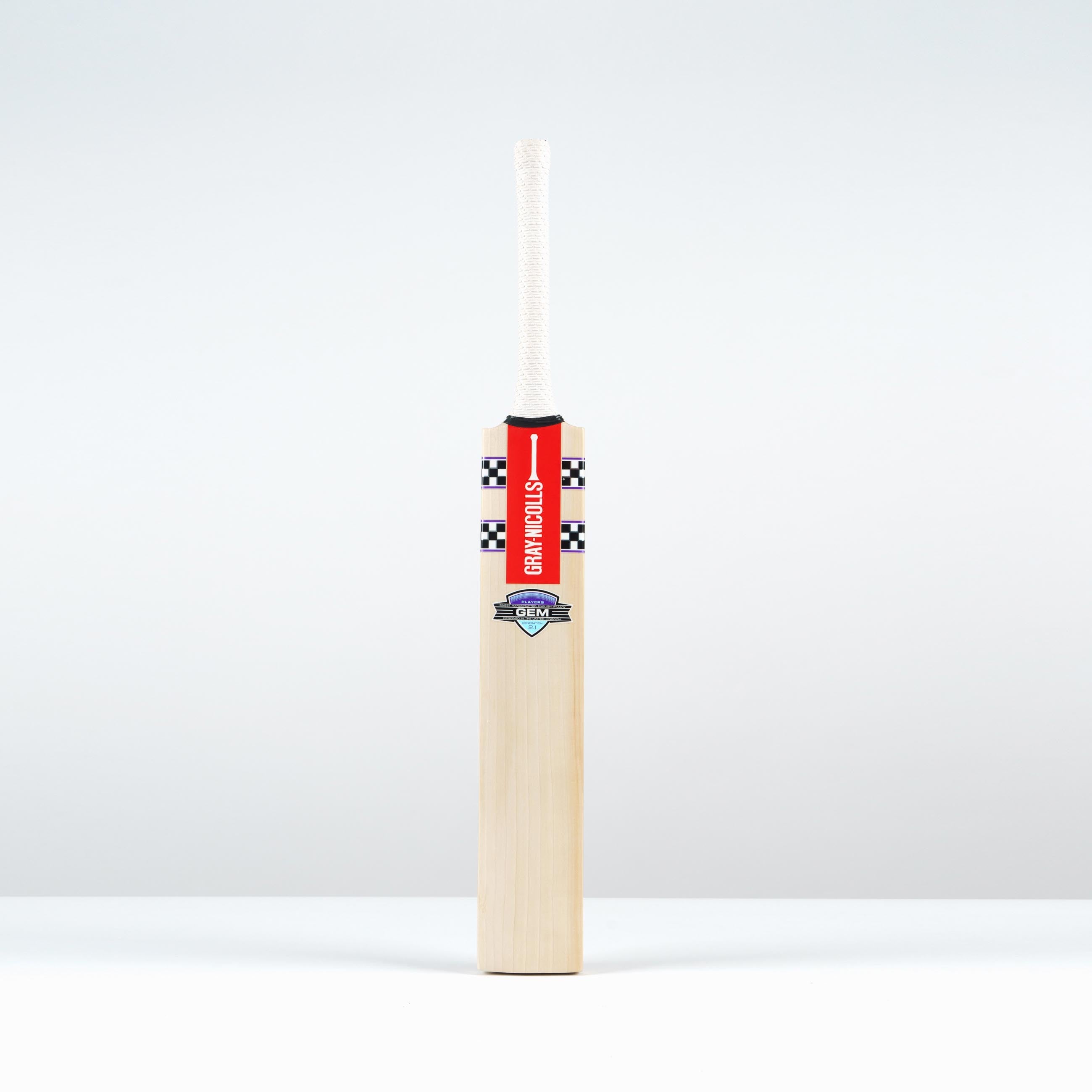 CAMA25English Willow Bats Gem 2.1 Players Bat Front