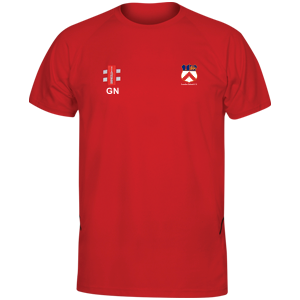 ccfd14001leisure shirt matrix tee red.png