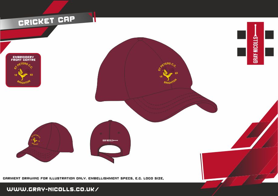 cchc13001hat cricket cap maroon.jpg